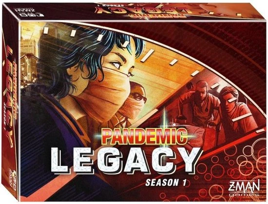 Z-Man Games Pandemic Legacy Red - Season 1 - Engelstalig Bordspel 3 Z-Man Games Pandemic Legacy Red - Season 1 - Engelstalig Bordspel