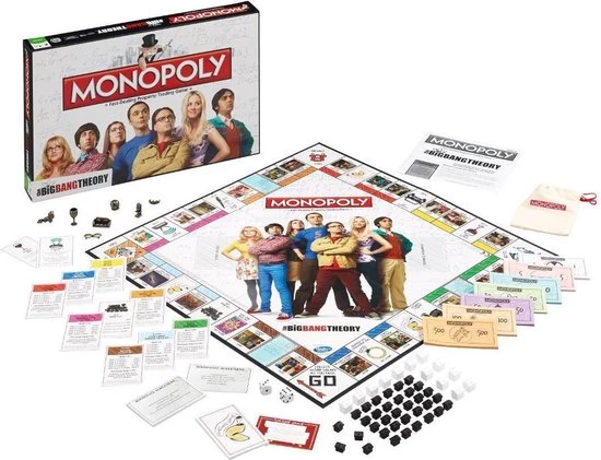 Monopoly Big Bang Theory - Engelstalig Bordspel 6 Monopoly Big Bang Theory - Engelstalig Bordspel - Afbeelding 4