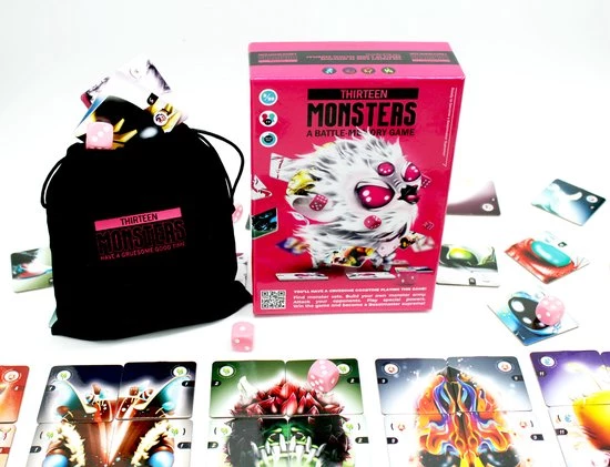 13 Monsters | Battle Memory Game | Zoek, Bouw, Vecht! | Gezelschapsspel | Nederlands + Engels 9 13 Monsters | Battle Memory Game | Zoek, Bouw, Vecht! | Gezelschapsspel | Nederlands + Engels - Afbeelding 7