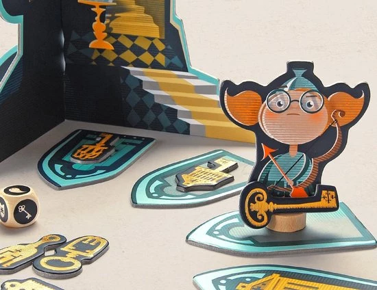 Marbushka - Co Peratief Bordspel - Het Spook En De Gouden Sleutel - Kinder En Familie Gezelschapsspel 4 Marbushka - Co Peratief Bordspel - Het Spook En De Gouden Sleutel - Kinder En Familie Gezelschapsspel - Afbeelding 2