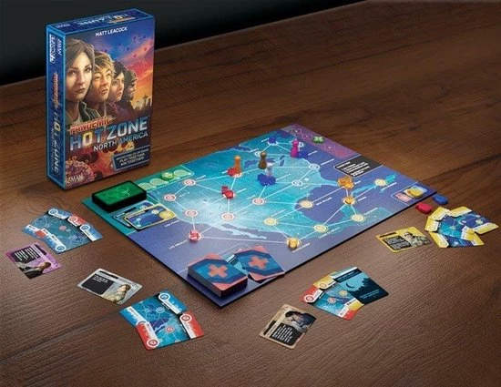 Z-Man Games Pandemic Hot Zone North America 5 Z-Man Games Pandemic Hot Zone North America - Afbeelding 3