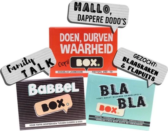 Kletspot Bla Bla BOX 6 Kletspot Bla Bla BOX - Afbeelding 4