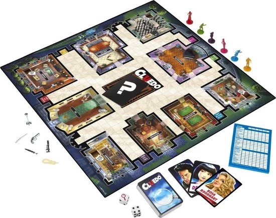 Hasbro Spellenbundel - 3 Stuks - 30 Seconds & Levensweg Elektronisch Bankieren & Cluedo 11 Hasbro Spellenbundel - 3 Stuks - 30 Seconds & Levensweg Elektronisch Bankieren & Cluedo - Afbeelding 9