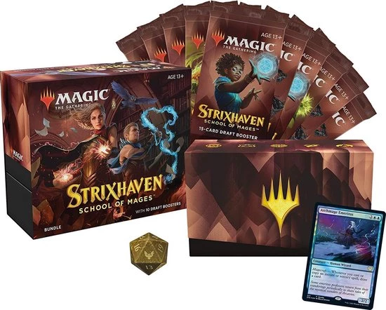 Wizards Of The Coast Strixhaven: School Of Mages Bundle - Magic The Gathering 3 Wizards Of The Coast Strixhaven: School Of Mages Bundle - Magic The Gathering