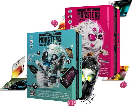 13 Monsters | Battle Memory Game | Zoek, Bouw, Vecht! | Gezelschapsspel | Nederlands + Engels 10 13 Monsters | Battle Memory Game | Zoek, Bouw, Vecht! | Gezelschapsspel | Nederlands + Engels - Afbeelding 8