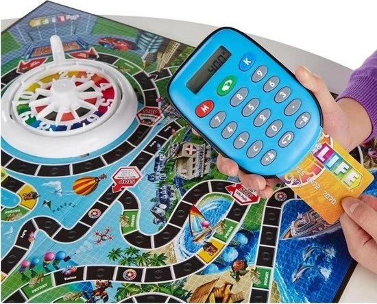 Hasbro Spellenbundel - 2 Stuks - Monopoly Junior & Levensweg Electronisch Bankieren 9 Hasbro Spellenbundel - 2 Stuks - Monopoly Junior & Levensweg Electronisch Bankieren - Afbeelding 7