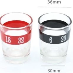 Drinking Roulette - Shot Roulette - Drankspel - Shotjes - Shotjes Roulette - 16 Shot Glazen - Party Spel - Gezelschapsspel - Feest Spel - Daily Playground -Spellen-Voor-Volwassenen Winkel 550x449 3