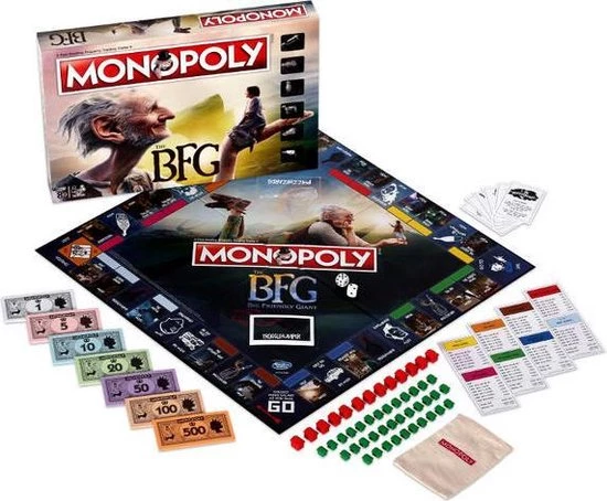 Monopoly BFG - Bordspel - Engelstalig 4 Monopoly BFG - Bordspel - Engelstalig - Afbeelding 2