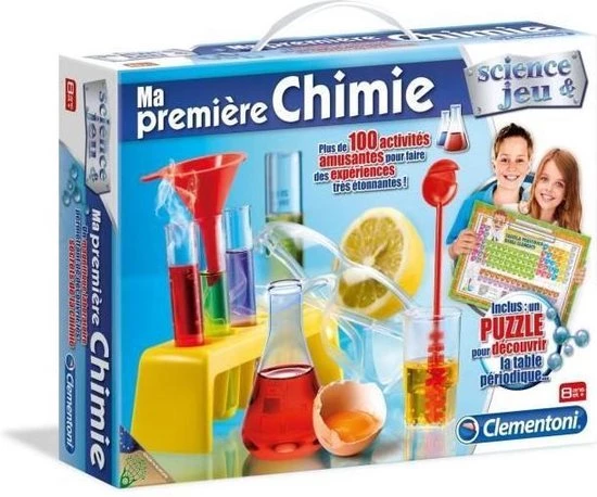 CLEMENTONI Science & Game - Mijn Eerste Chemie - Wetenschappelijk Spel 3 CLEMENTONI Science & Game - Mijn Eerste Chemie - Wetenschappelijk Spel