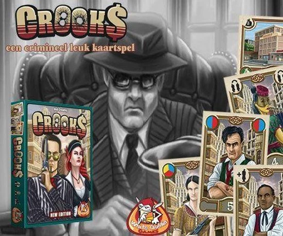 White Goblin Games Crooks - Gezelschapsspel 9 White Goblin Games Crooks - Gezelschapsspel - Afbeelding 7