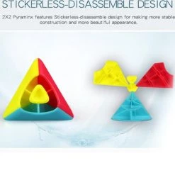 Qiyi Pyraminx 2x2 25 Qiyi Pyraminx 2x2 -Spellen-Voor-Volwassenen Winkel 550x460 4