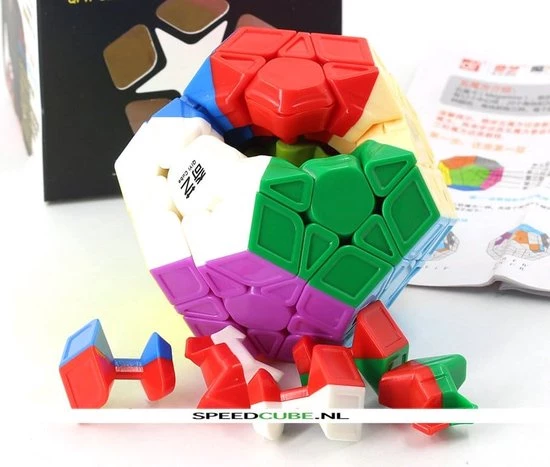 Qiyi Megaminx Qiheng - STICKERLESS 9 Qiyi Megaminx Qiheng - STICKERLESS - Afbeelding 7