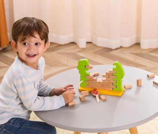 Vigatoys Viga Toys Behendigheidsspel Muur 22 X 16,5 Cm Hout 44-delig 7 Vigatoys Viga Toys Behendigheidsspel Muur 22 X 16,5 Cm Hout 44-delig - Afbeelding 5