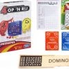 Hasbro Gaming Vakantie Reis Spelletjes Pakket. 4 Op 1 Rij / Vier Op Een Rij Reis Editie Domino - Yatzee Score Kaarten 10 Dobbelstenen 20 Pakken Speelkaarten. 1 Hasbro Gaming Vakantie Reis Spelletjes Pakket. 4 Op 1 Rij / Vier Op Een Rij Reis Editie Domino - Yatzee Score Kaarten 10 Dobbelstenen 20 Pakken Speelkaarten. -Spellen-Voor-Volwassenen Winkel 550x469 3