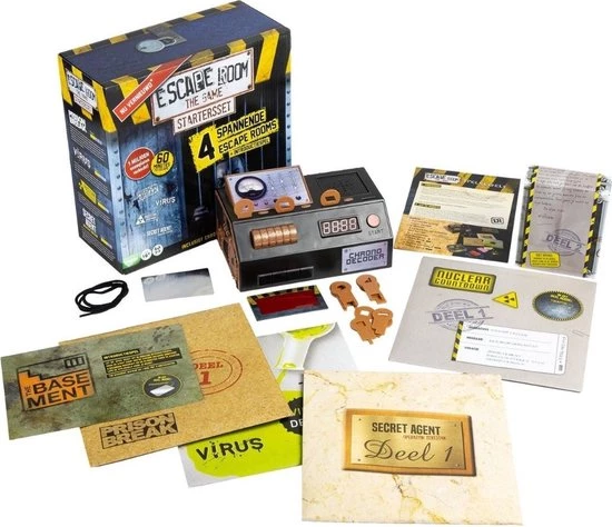 Identity Games Spellenbundel - 2 Stuks - Escape Room - The Game Basisspel & Uitbreiding Casino 5 Identity Games Spellenbundel - 2 Stuks - Escape Room - The Game Basisspel & Uitbreiding Casino - Afbeelding 3