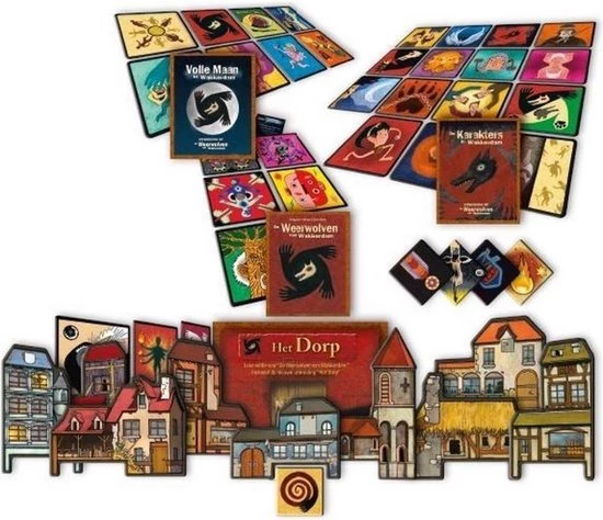 999 Games Spellenbundel - Kaartspel - 2 Stuks - De Weerwolven Van Wakkerdam: Het Pact & Vlotte Geesten 5 999 Games Spellenbundel - Kaartspel - 2 Stuks - De Weerwolven Van Wakkerdam: Het Pact & Vlotte Geesten - Afbeelding 3