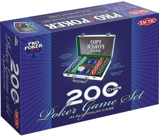 Tactic Pro Poker Case Met 200 Chips Van 11.5 Gram 3 Tactic Pro Poker Case Met 200 Chips Van 11.5 Gram