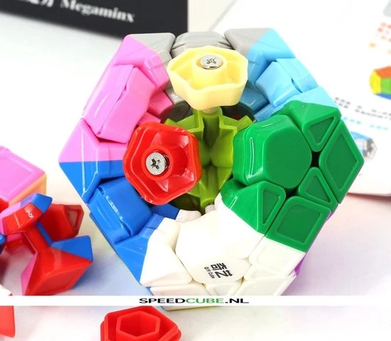 Qiyi Megaminx Qiheng - STICKERLESS 19 Qiyi Megaminx Qiheng - STICKERLESS - Afbeelding 17