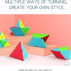 Qiyi Pyraminx 2x2 30 Qiyi Pyraminx 2x2 -Spellen-Voor-Volwassenen Winkel 550x484 4