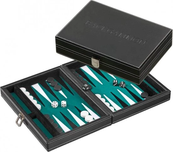 Philos Backgammon Tinos Klein Groen 3 Philos Backgammon Tinos Klein Groen