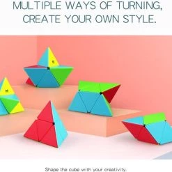 Qiyi Pyraminx 2x2 21 Qiyi Pyraminx 2x2 -Spellen-Voor-Volwassenen Winkel 550x485 9