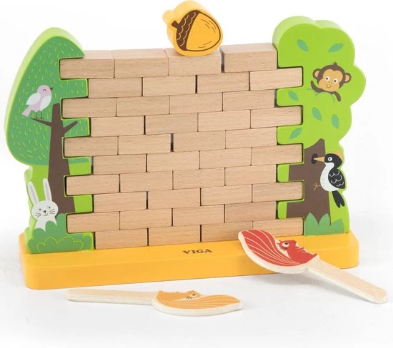 Vigatoys Viga Toys Behendigheidsspel Muur 22 X 16,5 Cm Hout 44-delig 3 Vigatoys Viga Toys Behendigheidsspel Muur 22 X 16,5 Cm Hout 44-delig