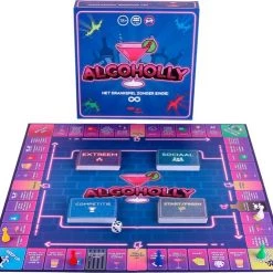 NX Party - ALCOHOLLY - Drankspel - Nederlandstalig - Bordspel - Spelletjes Voor Volwassenen - Drank Spelletjes -Spellen-Voor-Volwassenen Winkel 550x493 1