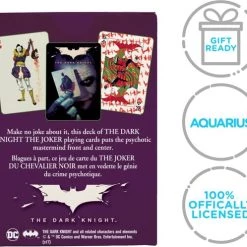 Aquarius The Dark Knight - Joker Playing Cards / Speelkaarten 13 Aquarius The Dark Knight - Joker Playing Cards / Speelkaarten -Spellen-Voor-Volwassenen Winkel 550x498