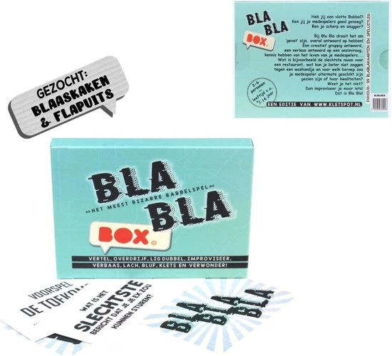 Kletspot Bla Bla BOX 5 Kletspot Bla Bla BOX - Afbeelding 3