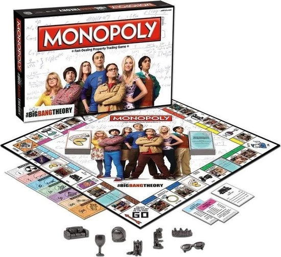 Monopoly Big Bang Theory - Engelstalig Bordspel 5 Monopoly Big Bang Theory - Engelstalig Bordspel - Afbeelding 3