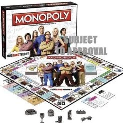 Monopoly Big Bang Theory - Engelstalig Bordspel 20 Monopoly Big Bang Theory - Engelstalig Bordspel -Spellen-Voor-Volwassenen Winkel 550x508 1