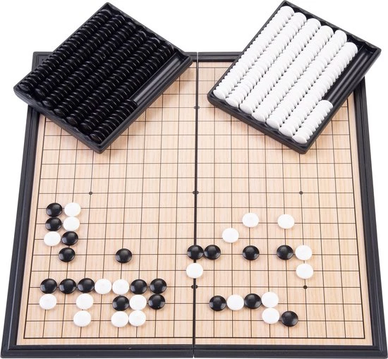 Longfield Go Reis Spel, Magnetisch, Opklapbaar. Afm. 24 X 24 Cm 4 Longfield Go Reis Spel, Magnetisch, Opklapbaar. Afm. 24 X 24 Cm - Afbeelding 2