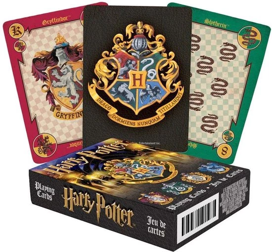 Aquarius Harry Potter Speelkaarten Crests Multicolours 3 Aquarius Harry Potter Speelkaarten Crests Multicolours