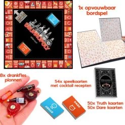 Allerion? Allerion Drunkopoly Time To Get Drunk Drankspel Monopoly Bordspel 8 Personen Inclusief Cocktail Speelkaarten -Spellen-Voor-Volwassenen Winkel 550x510
