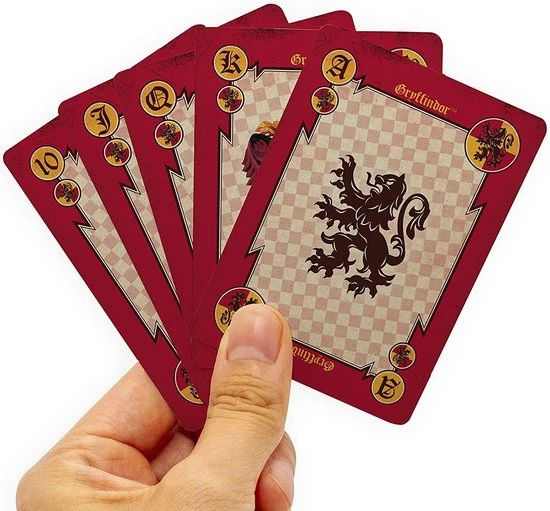 Aquarius Harry Potter Speelkaarten Crests Multicolours 5 Aquarius Harry Potter Speelkaarten Crests Multicolours - Afbeelding 3