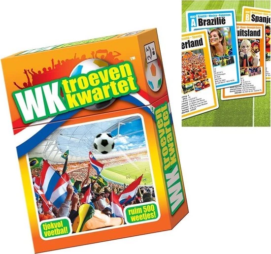 Nova Carta WK Troeven Kwartet 4 Nova Carta WK Troeven Kwartet - Afbeelding 2