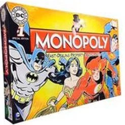 Monopoly DC Comics Retro Editie - Bordspel -Spellen-Voor-Volwassenen Winkel 550x525