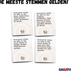 Gagato Set Kaarten - These Cards Will Get You Drunk & These Cards Will Get You Drunk Too - Inclusief Shot Dispenser Blauw - Drankspel - Kaartspel -Spellen-Voor-Volwassenen Winkel 550x526 2