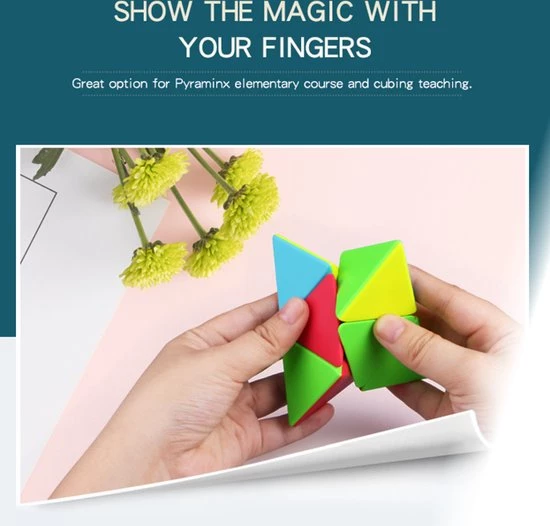 Qiyi Pyraminx 2x2 10 Qiyi Pyraminx 2x2 - Afbeelding 8