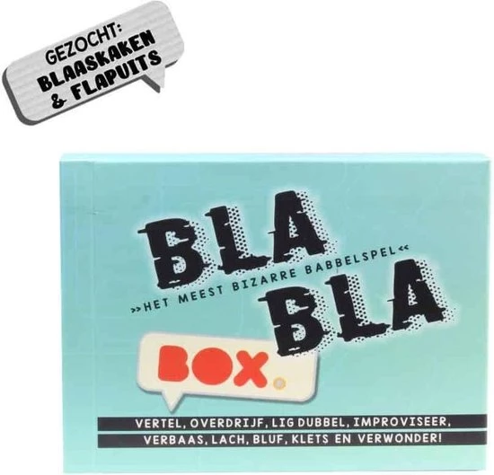 Kletspot Bla Bla BOX 3 Kletspot Bla Bla BOX