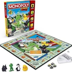 Hasbro Spellenbundel - 2 Stuks - Monopoly Junior & Cluedo Junior -Spellen-Voor-Volwassenen Winkel 550x529 9