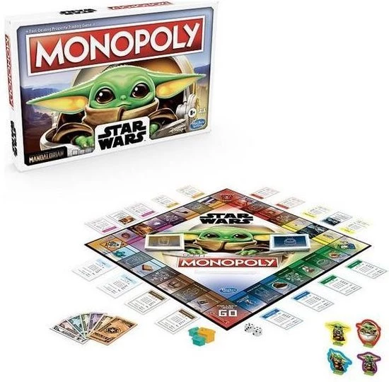 Bordspel Monopoly - Taal Spaans Espagnol Versie - Star Wars Mandalorian Hasbro (ES) 4 Bordspel Monopoly - Taal Spaans Espagnol Versie - Star Wars Mandalorian Hasbro (ES) - Afbeelding 2
