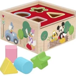 Disney Mickey Minnie: Duurzame Houten Speelblokken