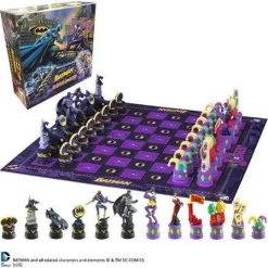 Noble Collection Batman Chess Set (Batman Vs Joker) -Spellen-Voor-Volwassenen Winkel 550x540 8