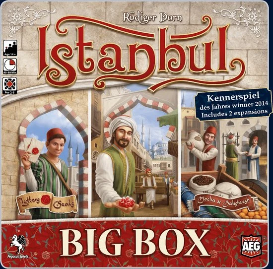 Pegasus Spiele Gmbh Pegasus Spiele ISTANBUL BIG BOX Bordspel 3 Pegasus Spiele Gmbh Pegasus Spiele ISTANBUL BIG BOX Bordspel