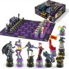 DC Comics Schaakset Batman "Dark Knight Vs Joker" -Spellen-Voor-Volwassenen Winkel 550x543 2