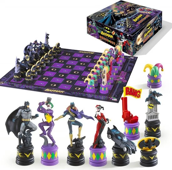 DC Comics Schaakset Batman "Dark Knight Vs Joker" 3 DC Comics Schaakset Batman "Dark Knight Vs Joker"