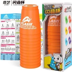 12 Pack QIYI Kinder Sportstapelen Bekers-Quick Stacks Cups - Speed Training Game Uitdaging- Competitie Party Speelgoed + Gratis OpbergTas-7.6*9.3cm -Oranje 14 12 Pack QIYI Kinder Sportstapelen Bekers-Quick Stacks Cups - Speed Training Game Uitdaging- Competitie Party Speelgoed + Gratis OpbergTas-7.6*9.3cm -Oranje -Spellen-Voor-Volwassenen Winkel 550x544 9