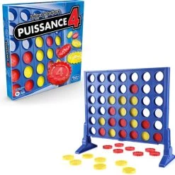 Hasbro Gaming 4 Op 'n Rij - Franstalig Bordspel -Spellen-Voor-Volwassenen Winkel 550x545 2