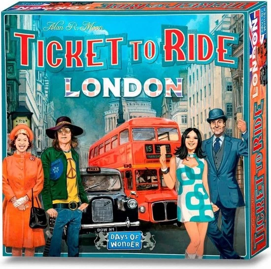 Days Of Wonder Spellenbundel - Ticket To Ride - 2 Stuks - Uitbreidingen - Londen & Amsterdam 6 Days Of Wonder Spellenbundel - Ticket To Ride - 2 Stuks - Uitbreidingen - Londen & Amsterdam - Afbeelding 4